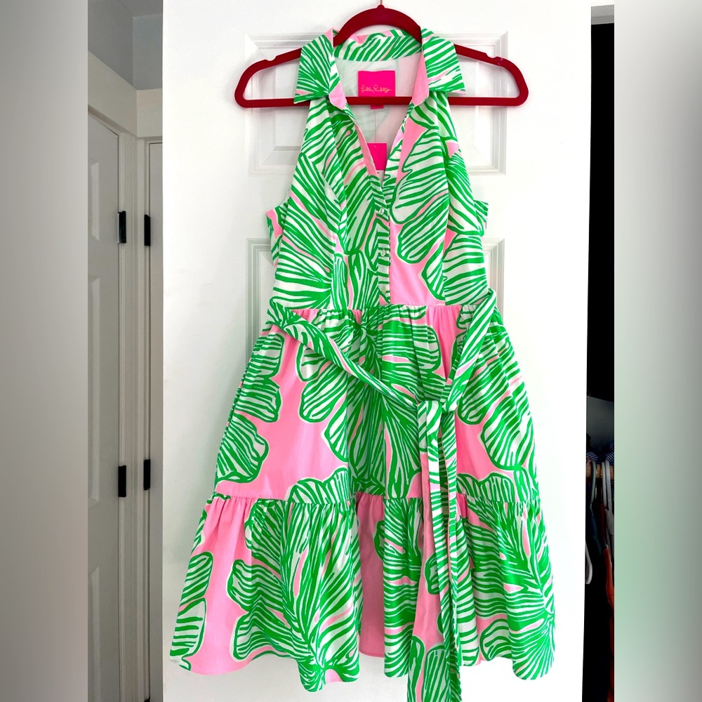 New with tags Lilly Pulitzer Trisha Stretch Shirtdress. Never been worn